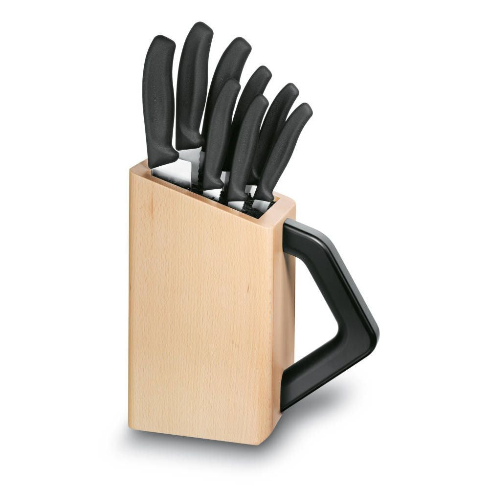 Swiss Classic 8 Piece Knife Set in Beech Wood Box