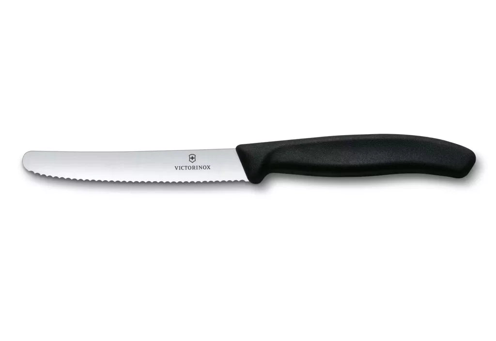 Swiss Classic Breakfast Knife Set, 2 Pieces – Black