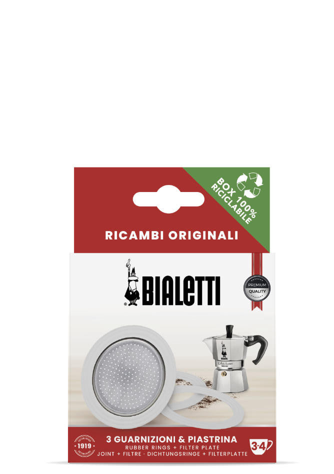 Gasket and Filter Replacement Set, 3-4 Cup