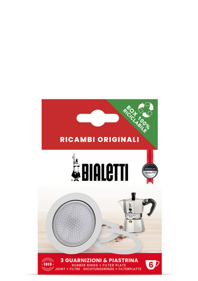 Gasket and Filter Replacement Set, 6 Cup