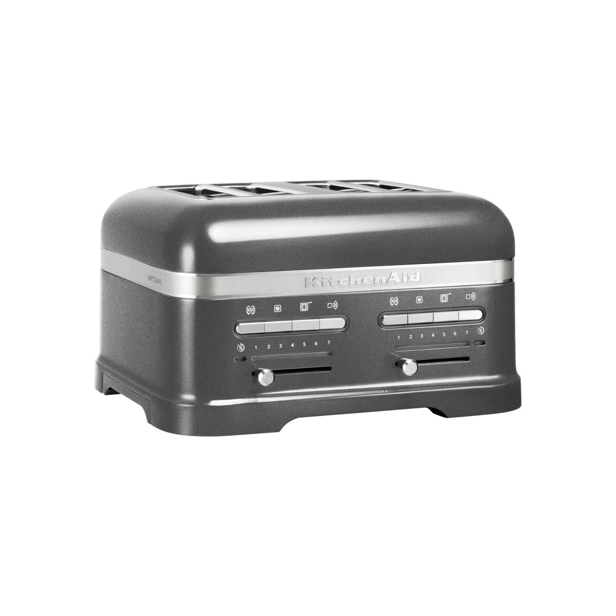 Artisan 4-slice toaster – Medallion Silver