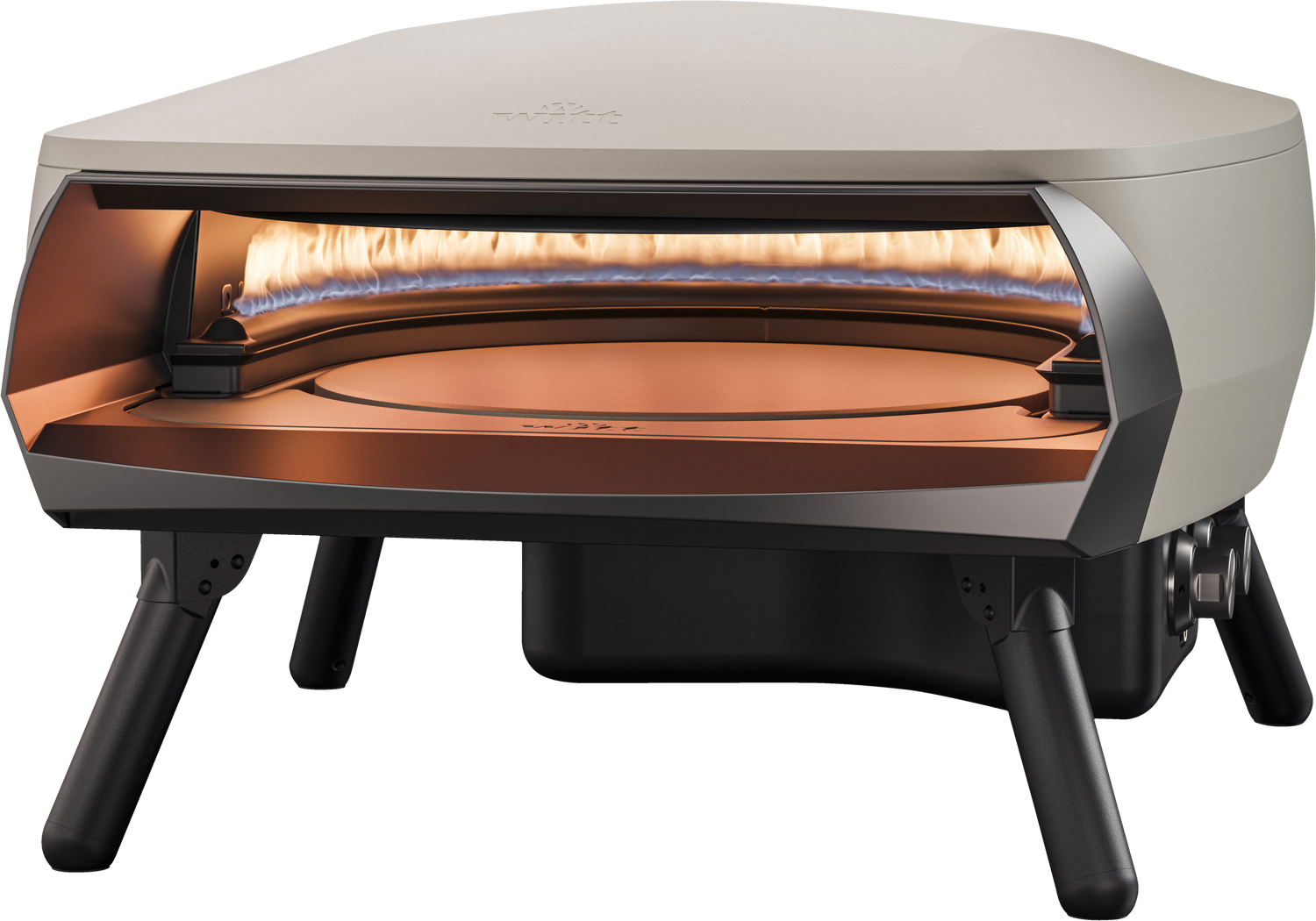 Etna Rotante 16" Pizza Oven – Matte Stone